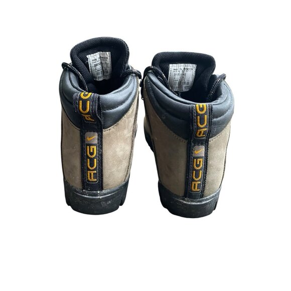 Nike Air ACG Regrind Suede Leather 6 M Hiking Trail Boots Gorpcore Suede Brown - Picture 4 of 7